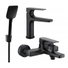 Mexen Lynx R62 Wannen-Set, schwarz - 745903R62-70