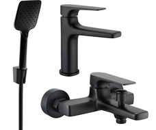 Mexen Lynx R62 Wannen-Set, schwarz - 745903R62-70