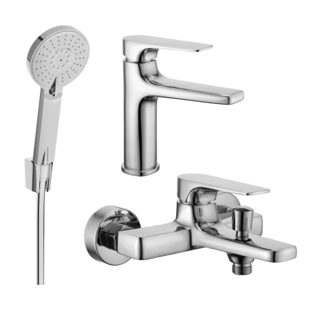 Mexen Lynx R40 Badewannen-Set, Chrom - 745903R40-00