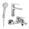 Mexen Lynx R40 Badewannen-Set, Chrom - 745903R40-00