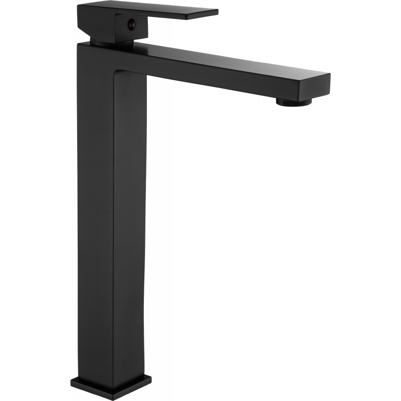 Mexen Uno hoher Waschtischarmatur, schwarz - 71410-70