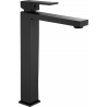 Mexen Uno hoher Waschtischarmatur, schwarz - 71410-70