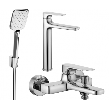 Mexen Lynx R62 Badewannenset, Chrom - 745913R62-00