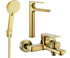 Mexen Lynx R40 Wannenset, Gold - 745913R40-50