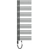 Mexen Neptun elektrischer Heizkörper 1400 x 500 mm, 600 W, Anthrazit - W101-1400-500-2600-66