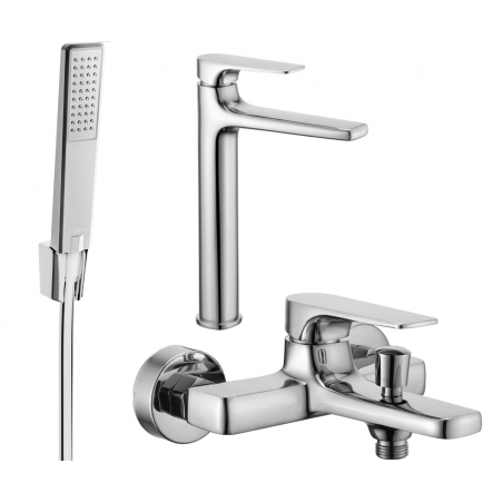Mexen Lynx R72 Badewannen-Set, Chrom - 745913R72-00