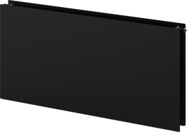 Mexen CVHF20 Hygiene Flat Plattenheizkörper 900 x 1500 mm, unterer Anschluss, 2097 W, schwarz - W620HF-090-150-70