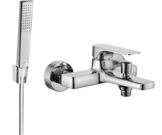 Mexen Lynx R72 Badarmatur mit Duschset, Chrom - 74593R72-00