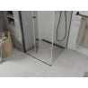 Mexen Lima Duschkabine faltbar 110 x 110 cm, transparent, schwarz - 856-110-110-70-00