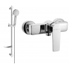 Mexen Lynx DF40 Duscharmatur mit Duschset, Chrom - 74594DF40-00