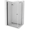 Mexen Lima Duschkabine klappbar 120 x 80 cm, transparent, schwarz - 856-120-080-70-00