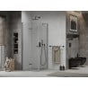 Mexen Lima Faltduschkabine 120 x 120 cm, transparent, schwarz - 856-120-120-70-00