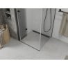 Mexen Lima Faltduschkabine 120 x 120 cm, transparent, schwarz - 856-120-120-70-00
