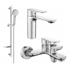 Mexen Milo DF40 Wannen-Set, Chrom - 71303DF40-00