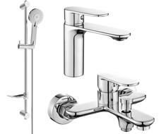 Mexen Milo DF40 Wannen-Set, Chrom - 71303DF40-00