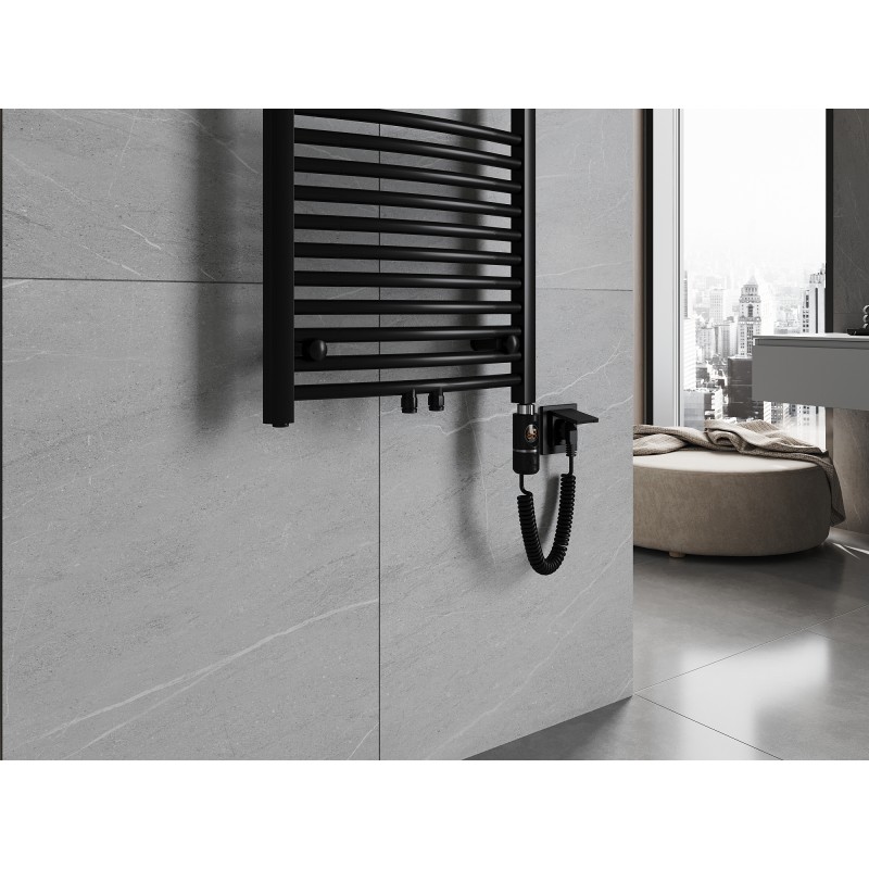 Mexen Ares elektrischer Heizkörper 700 x 400 mm, 300 W, schwarz - W102-0700-400-2300-70