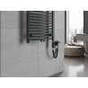 Mexen Ares elektrischer Heizkörper 700 x 500 mm, 300 W, Anthrazit - W102-0700-500-2300-66