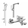 Mexen Milo DF40 Badewannen-Set, Chrom - 713153DF40-00