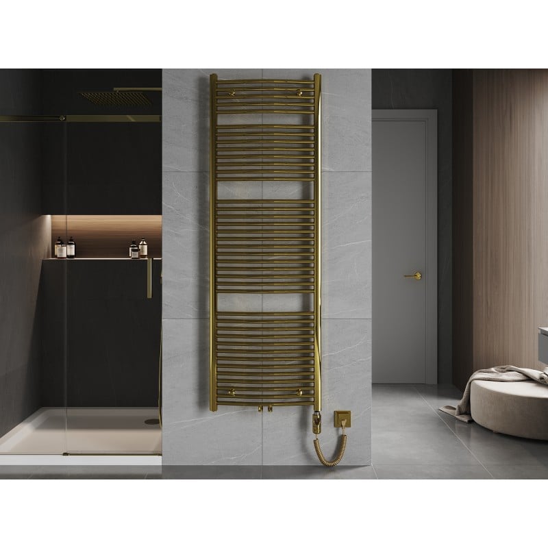 Mexen Ares Elektrischer Heizkörper 1800 x 600 mm, 600 W, gold - W102-1800-600-2900-50