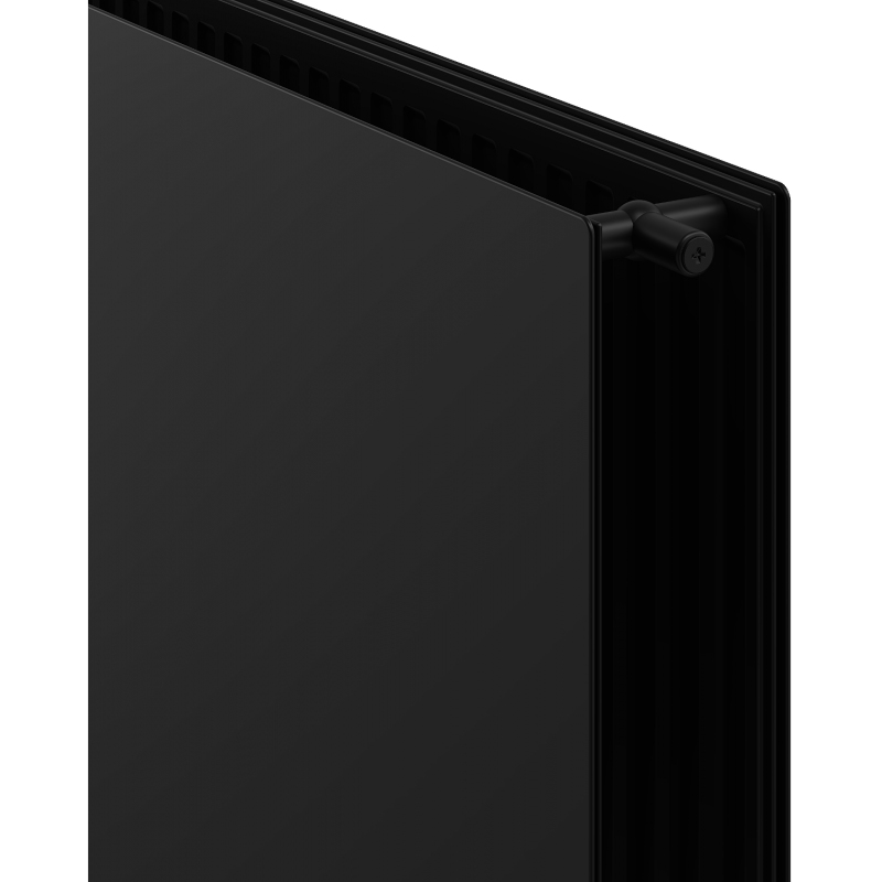 Mexen CHF20 Hygiene Flat Plattenheizkörper 300 x 1300 mm, seitlicher Anschluss, 738 W, schwarz - W420HF-030-130-70