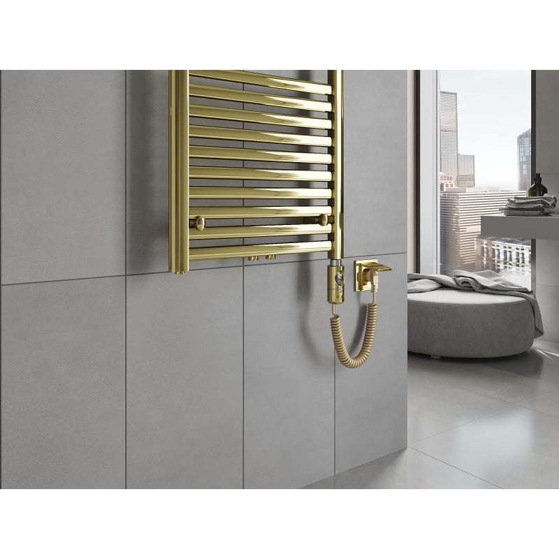 Mexen Hades elektrischer Heizkörper 1500 x 600 mm, 600 W, gold - W104-1500-600-2600-50