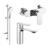 Mexen Milo DF05 Duschset, Chrom - 71304DF05-00