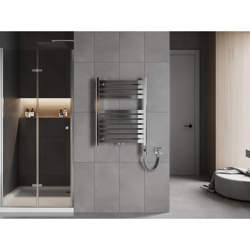 Mexen Uran Elektroheizkörper 800 x 600 mm, 300 W, Chrom - W105-0800-600-2300-01