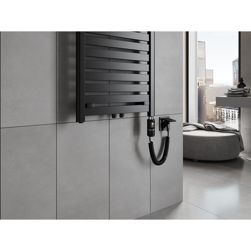 Mexen Uran elektrischer Heizkörper 1200 x 600 mm, 600 W, schwarz - W105-1200-600-2600-70