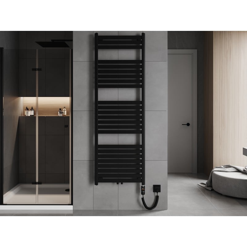 Mexen Uran Elektrischer Heizkörper 1800 x 600 mm, 900 W, schwarz - W105-1800-600-2900-70
