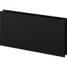 Mexen CHF20 Hygiene Flat Plattenheizkörper 500 x 1000 mm, seitlicher Anschluss, 863 W, schwarz - W420HF-050-100-70