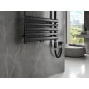 Mexen Jowisz elektrischer Heizkörper 1200 x 600 mm, 600 W, schwarz - W107-1200-600-2600-70