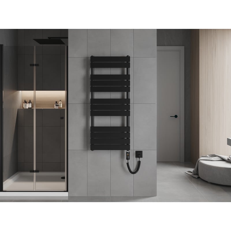 Mexen Ceres elektrischer Heizkörper 1200 x 500 mm, 600 W, schwarz - W111-1200-500-2600-70