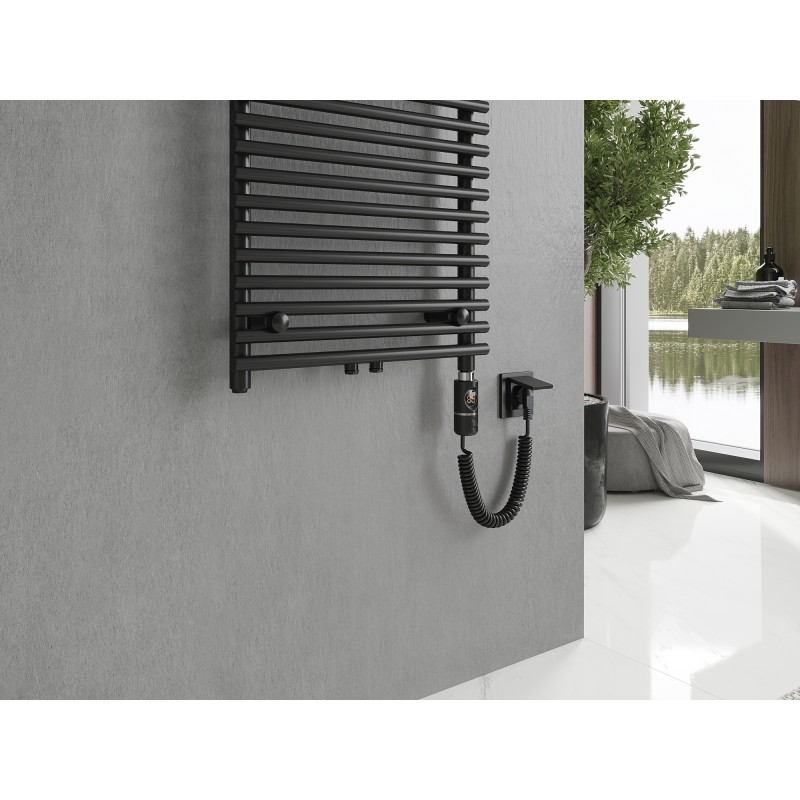 Mexen Sol Elektrischer Heizkörper 1200 x 500 mm, 600 W, schwarz - W125-1200-500-2600-70