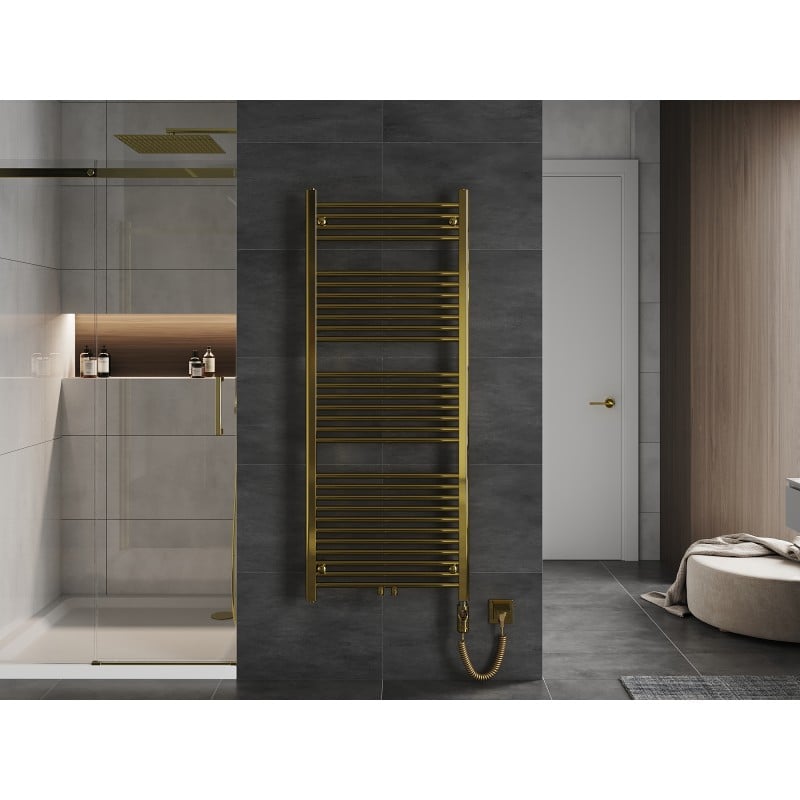 Mexen Mars Elektroheizkörper 1500 x 600 mm, 600 W, gold - W110-1500-600-2600-50