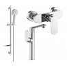 Mexen Milo DF40 Duschset, Chrom - 713154DF40-00