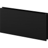 Mexen CHF20 Hygiene Flat Plattenheizkörper 600 x 1100 mm, seitlicher Anschluss, 1104 W, schwarz - W420HF-060-110-70