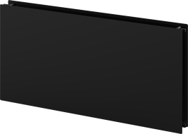 Mexen CHF20 Hygiene Flat Plattenheizkörper 900 x 500 mm, seitlicher Anschluss, 699 W, schwarz - W420HF-090-050-70