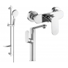 Mexen Milo DF05 Duschset, Chrom - 713154DF05-00