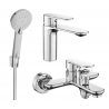 Mexen Milo R40 Badewannen-Set, Chrom - 71303R40-00