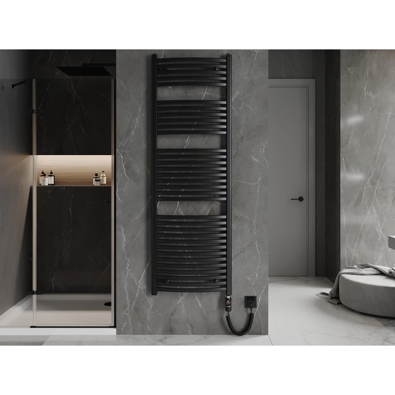 Mexen Helios Elektrischer Heizkörper 1800 x 600 mm, 900 W, schwarz - W103-1800-600-2900-70