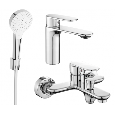 Mexen Milo R05 Badewannen-Set, Chrom - 71303R05-00
