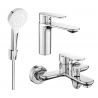 Mexen Milo R05 Badewannen-Set, Chrom - 71303R05-00