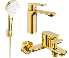 Mexen Milo R05 Badewannenset, golden - 71303R05-50