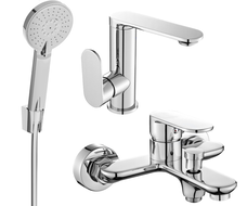 Mexen Milo R40 Badewannen-Set, Chrom - 713053R40-00