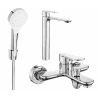 Mexen Milo R05 Badewannen-Set, Chrom - 71313R05-00