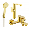 Mexen Milo R40 Badewannenset, gold - 713153R40-50