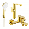 Mexen Milo R05 Wannenset, Gold - 713153R05-50