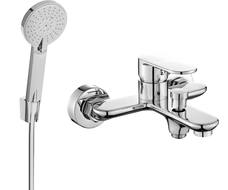 Mexen Milo R40 Badewannenarmatur mit Duschset, Chrom - 7133R40-00