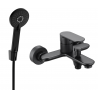 Mexen Milo R40 Badewannenarmatur mit Duschset, schwarz - 7133R40-70