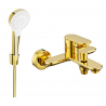 Mexen Milo R05 Badewannenarmatur mit Duschset, gold - 7133R05-50